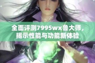 全面评测7995wx鲁大师，揭示性能与功能新体验
