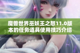 魔兽世界巫妖王之怒11.0版本的任务道具使用技巧介绍