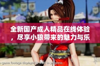 全新国产成人精品在线体验，尽享小狼带来的魅力与乐趣