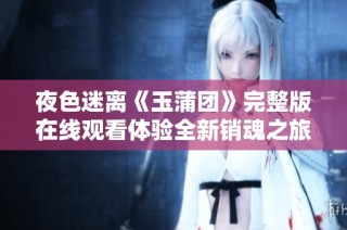 夜色迷离《玉蒲团》完整版在线观看体验全新销魂之旅