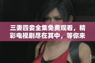 三妻四妾全集免费观看，精彩电视剧尽在其中，等你来追逐