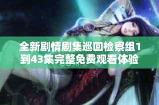 全新剧情剧集巡回检察组1到43集完整免费观看体验