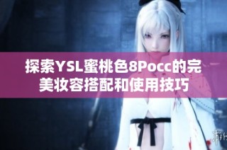 探索YSL蜜桃色8Pocc的完美妆容搭配和使用技巧