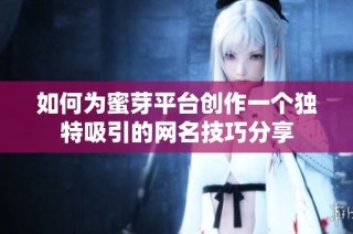 如何为蜜芽平台创作一个独特吸引的网名技巧分享