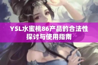 YSL水蜜桃86产品的合法性探讨与使用指南