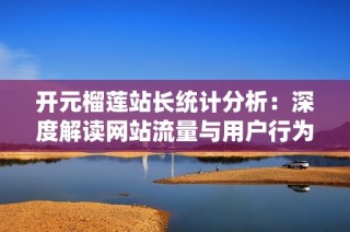 开元榴莲站长统计分析：深度解读网站流量与用户行为趋势