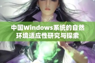 中国Windows系统的自然环境适应性研究与探索