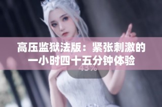 高压监狱法版：紧张刺激的一小时四十五分钟体验