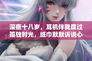 深夜十八岁，耳机伴我度过孤独时光，纸巾默默诉说心事