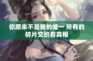 你原来不是我的唯一 所有的碎片交织着真相