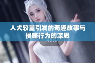 人犬较量引发的奇趣故事与侵略行为的深思