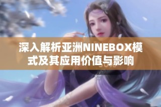 深入解析亚洲NINEBOX模式及其应用价值与影响