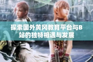探索国外黄冈教育平台与B站的独特相遇与发展