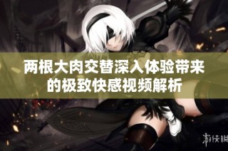 两根大肉交替深入体验带来的极致快感视频解析