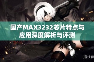 国产MAX3232芯片特点与应用深度解析与评测