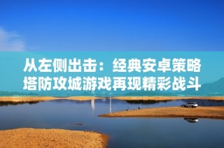 从左侧出击：经典安卓策略塔防攻城游戏再现精彩战斗