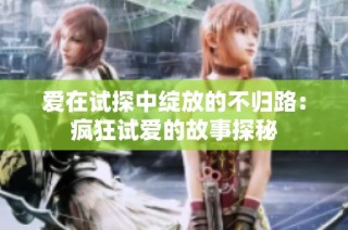爱在试探中绽放的不归路：疯狂试爱的故事探秘