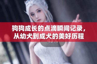 狗狗成长的点滴瞬间记录，从幼犬到成犬的美好历程