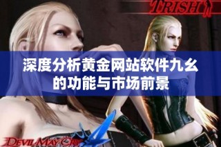 深度分析黄金网站软件九幺的功能与市场前景