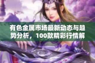 有色金属市场最新动态与趋势分析，100款精彩行情解读