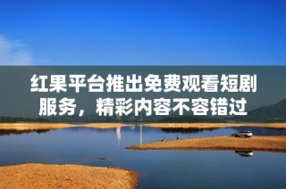 红果平台推出免费观看短剧服务，精彩内容不容错过