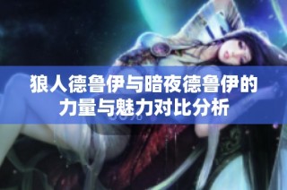 狼人德鲁伊与暗夜德鲁伊的力量与魅力对比分析