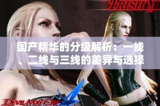 国产精华的分级解析：一线、二线与三线的差异与选择指南