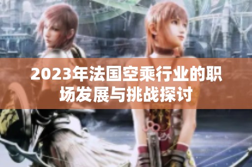 2023年法国空乘行业的职场发展与挑战探讨