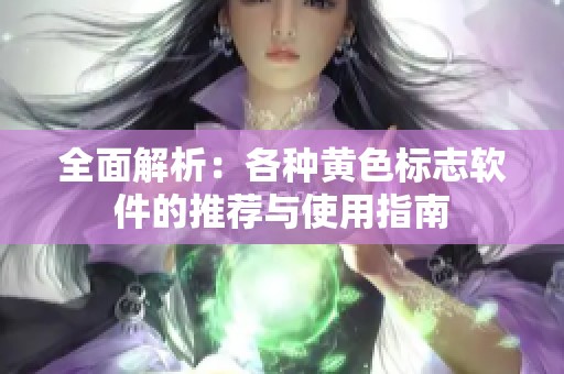 全面解析：各种黄色标志软件的推荐与使用指南
