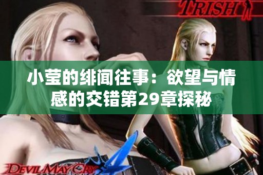 小莹的绯闻往事：欲望与情感的交错第29章探秘