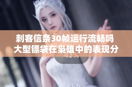 刺客信条30帧运行流畅吗 大型镖袋在枭雄中的表现分析