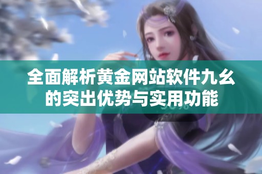 全面解析黄金网站软件九幺的突出优势与实用功能