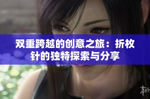 双重跨越的创意之旅：折枚针的独特探索与分享