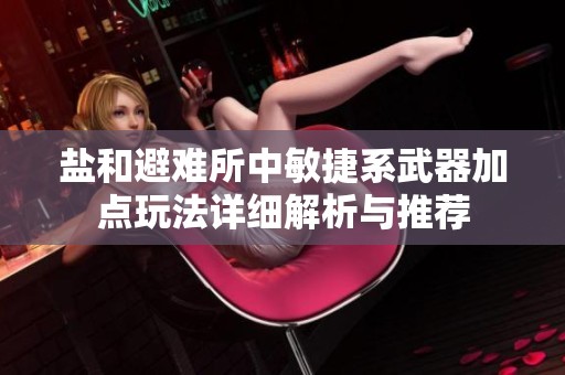 盐和避难所中敏捷系武器加点玩法详细解析与推荐
