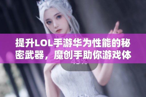 提升LOL手游华为性能的秘密武器，魔创手助你游戏体验飞跃