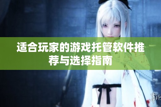 适合玩家的游戏托管软件推荐与选择指南