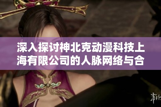 深入探讨神北克动漫科技上海有限公司的人脉网络与合作机会
