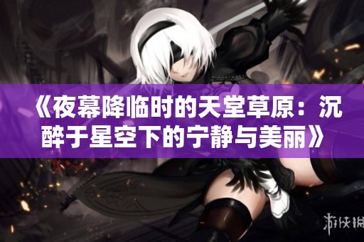 《夜幕降临时的天堂草原：沉醉于星空下的宁静与美丽》