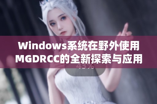 Windows系统在野外使用MGDRCC的全新探索与应用分析