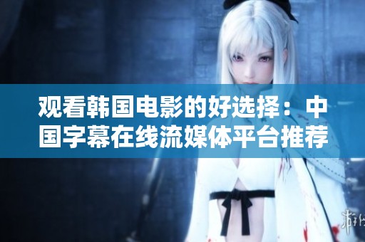 观看韩国电影的好选择：中国字幕在线流媒体平台推荐