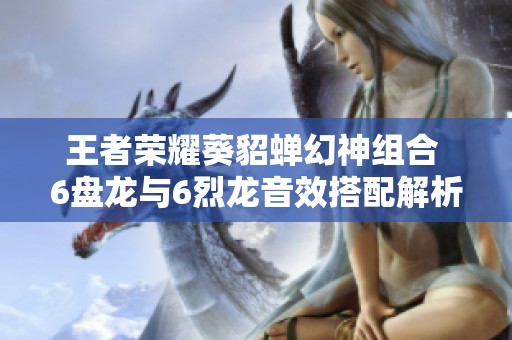 王者荣耀葵貂蝉幻神组合 6盘龙与6烈龙音效搭配解析