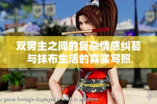 双男主之间的复杂情感纠葛与抹布生活的真实写照