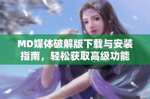 MD媒体破解版下载与安装指南，轻松获取高级功能