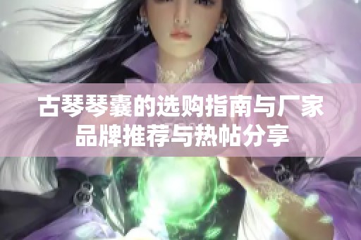 古琴琴囊的选购指南与厂家品牌推荐与热帖分享