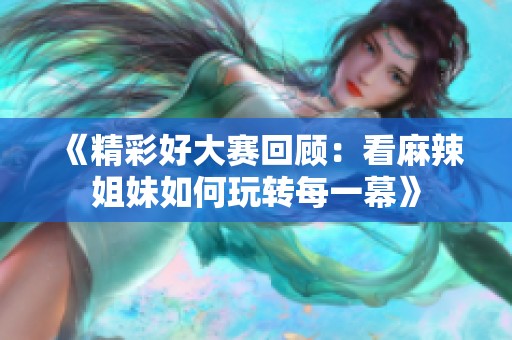 《精彩好大赛回顾：看麻辣姐妹如何玩转每一幕》