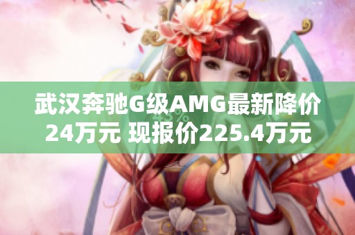 武汉奔驰G级AMG最新降价24万元 现报价225.4万元超值优惠