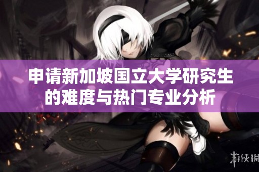 申请新加坡国立大学研究生的难度与热门专业分析