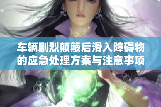 车辆剧烈颠簸后滑入障碍物的应急处理方案与注意事项
