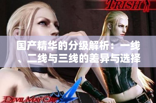 国产精华的分级解析：一线、二线与三线的差异与选择指南