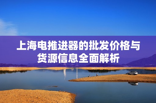 上海电推进器的批发价格与货源信息全面解析